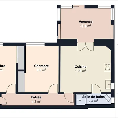 Maison Pour 5 Avec Jardin, A 500 M Prázdninový dům